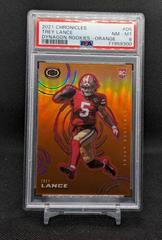 Trey Lance [Orange] #D-5 Football Cards 2021 Panini Chronicles Dynagon Rookies Prices