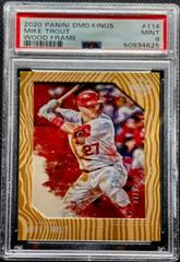 Mike Trout [Wood Frame] Baseball Cards 2020 Panini Diamond Kings Prices
