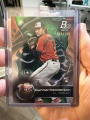 Gunnar Henderson [Green] #79 Baseball Cards 2023 Bowman Platinum Prices