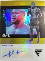 Ciryl Gane [Gold] Ufc Cards 2022 Panini Chronicles UFC Flux Autographs Prices