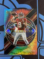 Bryce Young [Tie Dye] Football Cards 2022 Panini Select Draft Picks Sensations Prices