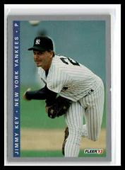 Jimmy Key #F-247 Baseball Cards 1993 Fleer Final Edition Prices