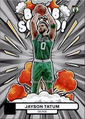 Jayson Tatum [Blue Green] #14 Basketball Cards 2023 Panini Donruss Bomb Squad Prices