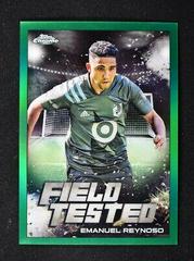Emanuel Reynoso [Green] Soccer Cards 2022 Topps Chrome MLS Field Tested Prices