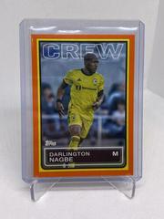 Darlington Nagbe [Orange] #83T-24 Soccer Cards 2023 Topps MLS 1983 Futbol Prices