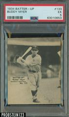 Buddy Myer #133 Baseball Cards 1934 Batter Up Prices