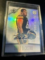 David DeCastro [Monikers Silver Autograph] Football Cards 2012 Panini Limited Prices
