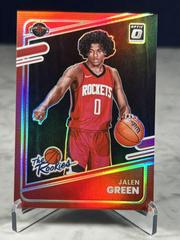 Jalen Green [Red] #2 Basketball Cards 2021 Panini Donruss Optic The Rookies Prices