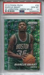 Marcus Smart [Green Mojo] #36 Basketball Cards 2014 Panini Prizm SP Variations Prices