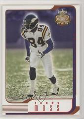 Randy Moss [Jersey Numbers] Football Cards 2002 Fleer Focus Jersey Edition Prices