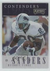 Barry Sanders Football Cards 1995 Playoff Contenders Prices
