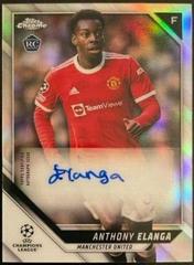 Anthony Elanga Soccer Cards 2021 Topps Chrome UEFA Champions League Autographs Prices