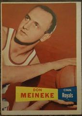 Don Meineke Basketball Cards 1957 Topps Prices