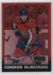 Connor McMichael Hockey Cards 2021 O-Pee-Chee Platinum 2020 Update Retro Red Rainbow Autograph Prices