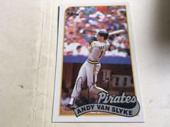 Andy Van Slyke #79 Baseball Cards 1989 Topps Ljn Baseball Talk Prices