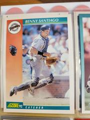 Benny Santiago #245 Baseball Cards 1992 Score Prices