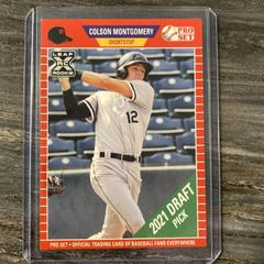 Colson Montgomery [Red] #PS25 Baseball Cards 2021 Pro Set Prices