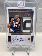 Cameron Thomas [Pink] #RJ-CMT Basketball Cards 2021 Panini One and One Rookie Jersey Autographs Prices