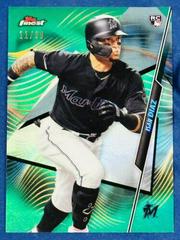 Isan Diaz [Green Refractor] #35 Baseball Cards 2020 Topps Finest Prices