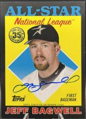 Jeff Bagwell [Black] #88ASA-JB Baseball Cards 2023 Topps 1988 All Star Autographs Prices