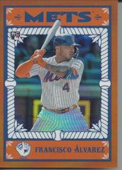 Francisco Alvarez [Orange] Baseball Cards 2023 Bowman Chrome Ascensions Prices