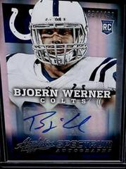Bjoern Werner [Spectrum Silver Autograph] Football Cards 2013 Panini Absolute Prices