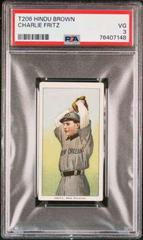 Charlie Fritz #NNO Baseball Cards 1909 T206 Hindu Brown Prices
