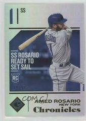Amed Rosario [Holo Gold] #52 Baseball Cards 2018 Panini Chronicles Prices