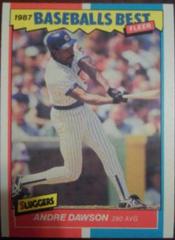 Andre Dawson Baseball Cards 1987 Fleer Baseball's Best Prices