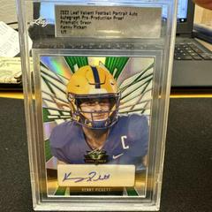 Kenny Pickett [Green] #PA-KP1 Football Cards 2022 Leaf Valiant Autographs Portrait Prices