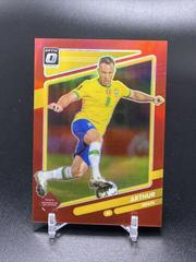 Arthur [Optic Red] Soccer Cards 2021 Panini Donruss Road to Qatar Prices