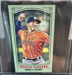 Carlos Correa [Mini Gray Jersey] #90 Baseball Cards 2016 Topps Gypsy Queen Prices