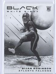 Bijan Robinson #WN-1 Football Cards 2023 Panini Black White Night Prices