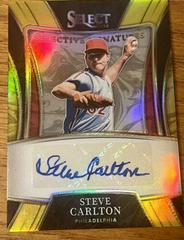 Steve Carlton [Gold] #SS-SC Baseball Cards 2022 Panini Select Selective Signatures Prices
