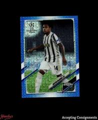 Weston McKennie [Blue Wave Refractor] Soccer Cards 2018 Topps Chrome UEFA Champions League Prices