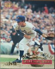 Nolan Ryan [World Series Victory] #22 Baseball Cards 1996 Pacific Advil Nolan Ryan Prices