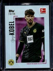Gregor Kobel [Pink] Soccer Cards 2022 Topps Bundesliga Stars of the Season Prices