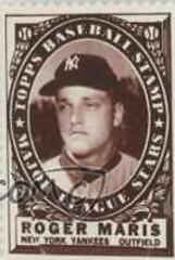 Roger Maris Baseball Cards 1961 Topps Stamps Prices
