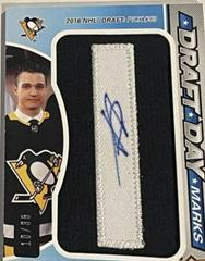 Calen Addison #DDM-CA Hockey Cards 2021 SP Game Used Draft Day Marks Autographs Prices