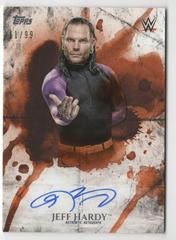 Jeff Hardy [Orange] #UA-JH Wrestling Cards 2018 Topps WWE Undisputed Autographs Prices