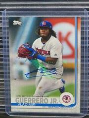 Vladimir Guerrero Jr. [Autograph] #1 Baseball Cards 2019 Topps Pro Debut Prices