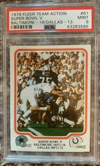 Super Bowl V Football Cards 1979 Fleer Team Action Prices