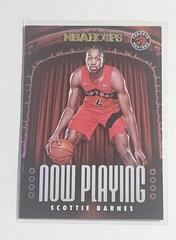 Scottie Barnes [Holo] Basketball Cards 2021 Panini Hoops Now Playing Prices