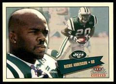 Richie Anderson #34 Football Cards 2001 Fleer Tradition Glossy Prices