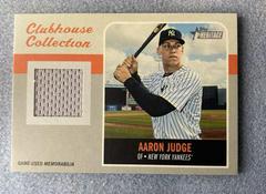 Aaron Judge Baseball Cards 2019 Topps Heritage Clubhouse Collection Relics Prices