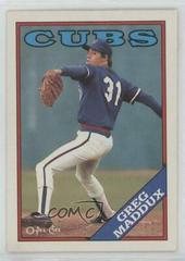 Greg Maddux #361 Baseball Cards 1988 O Pee Chee Prices