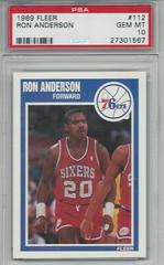 Ron Anderson Basketball Cards 1989 Fleer Prices