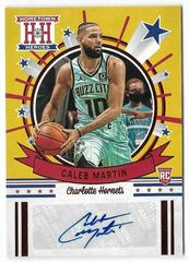 Caleb Martin [Red] Basketball Cards 2020 Panini Chronicles Hometown Heroes Rookie Autographs Prices