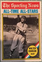 Walter Johnson [All Time All Star] #349 Baseball Cards 1976 Topps Prices