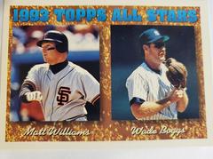 Matt Williams & Wade Boggs All Stars #386 Baseball Cards 1994 Topps Prices